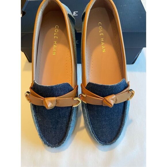 NIB Cole Haan Women's Evelyn Bow Driver Shoes Size 6 - Picture 3 of 8